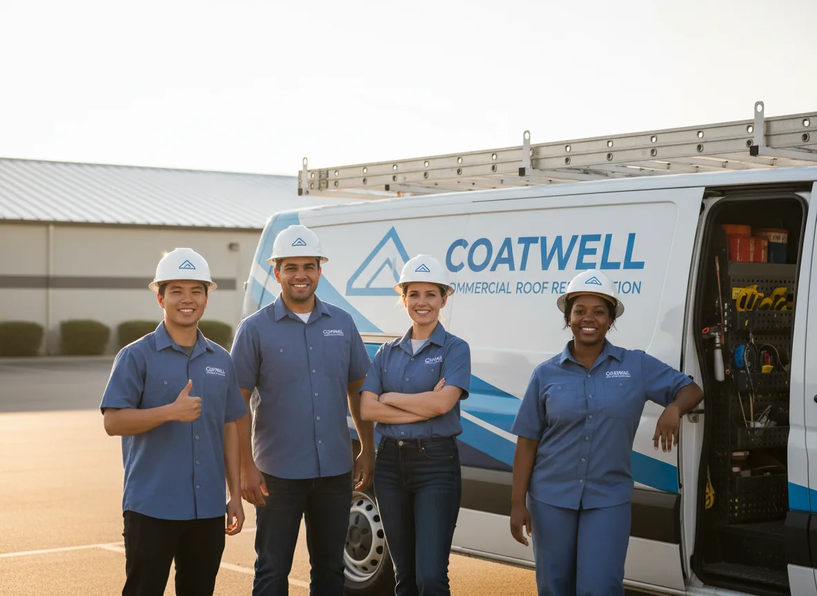 Commercial roof coating company in Irvington, NY